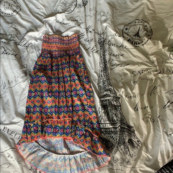 Colorful sleeveless dress - Picture 1 of 2